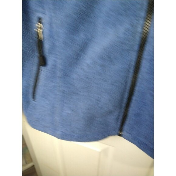 The North Face Blue Polar tech Zip Collared Fleece Jacket. Size  M - Picture 6 of 12